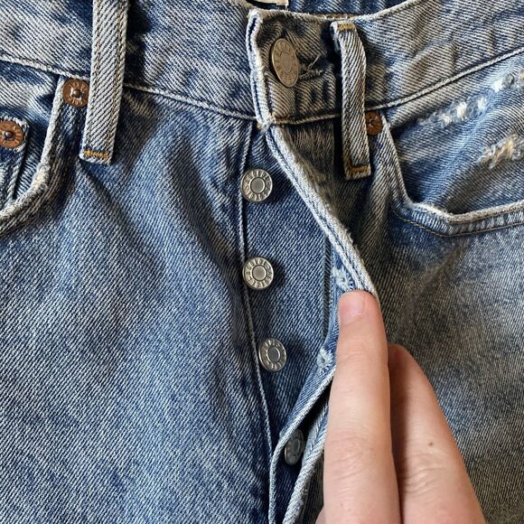 NWT | AGOLDE | 90s Mid Rise Loose Fit | Wander | Size 24 - Picture 4 of 11